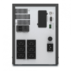 APC Easy UPS 2000VA/1400W Line Interactive Ups, Tower, 230V/10A Input, 6x Iec C13 Outlets, Lead Acid Battery, Network Slot SMV2000CAI