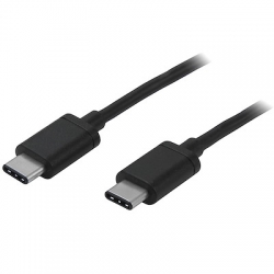 STARTECH.COM 2M USB-C 2.0 CABLE, TB 3 COMPATIBLE, BLACK, LTW (USB2CC2M)
