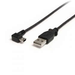 STARTECH.COM 1.8M MINI USB CABLE - A TO RIGHT ANGLE MINI B LIFETIME WARR USB2HABM6RA
