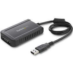 STARTECH.COM USB TO VGA EXTERNAL VIDEO CARD MULTI MONITOR ADAPTER 1920X1200 2 YR USB2VGAE3