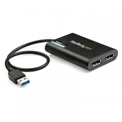 STARTECH.COM USB TO DUAL DP ADAPTER - 4K 60HZ  USB32DP24K60