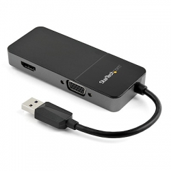 STARTECH.COM USB3.0 TO HDMI, VGA ADAPTER, 4K, 3YR  USB32HDVGA