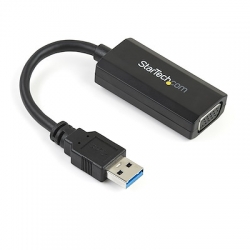 STARTECH.COM USB TO VGA EXTERNAL GRAPHICS CARD W ON-BOARD DRIVER INSTALL 2 YR USB32VGAV