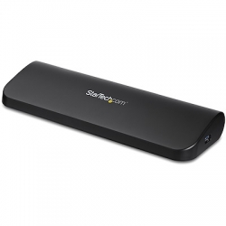 STARTECH.COM USB3.0 DOCK, DUAL DISPLAY, HDMI(1), DVI(1), VGA(1), USB(3), RJ45, 3YR USB3SDOCKHDV
