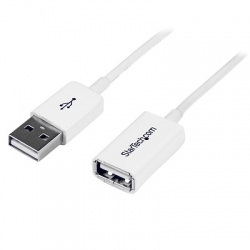STARTECH.COM 3M USB3.0 EXTENSION CABLE, M TO F, WHITE, LTW (USBEXTPAA3MW)