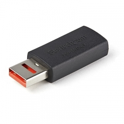STARTECH USB-A SECURE CHARGINGDATA BLOCKER ADAPTER MALE/ FEMALE ADAPTER LTW USBSCHAAMF