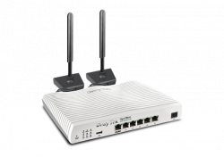 DrayTek Multi WAN Router with a Cat 6 4G LTE SIM slot, VDSL2 35b/G.Fast, 1 x GbE WAN/LAN, and 3G/4G USB WAN port for Load Balancing and Fail-over, 5 x GbE LANs, Object-based SPI Firewall, CSM, QoS, 32 x VPNs, 16 x SSL VPNs, Vigor 2866L