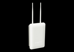 DrayTek VigorAP 918RIP67 Rated Dust & Water Resistant Outdoor 802.11ac wireless AP with high TX power up to 25dBm, 2 x Omni-directional antennae, 1 x Gigabit LAN port with PoE-PD port, 2 x physical VLANs, and support VigorACS 2/3