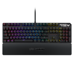 Asus TUF Gaming K3 RGB mechanical keyboard with N-key rollover, combination media keys