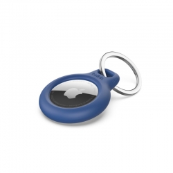 Belkin Secure Holder with Keyring for AirTag - Blue F8W973BTBLU