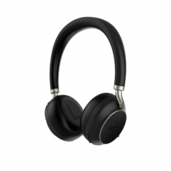 Yealink (BH76-BL-UC) Bluetooth Wireless Stereo Headset, Black, ANC, USB-A, USB Cable Charging only, Rectractable Microphone