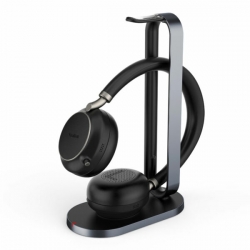 Yealink (BH76-CH-BL-UC) Bluetooth Wireless Stereo Headset with Charging Stand