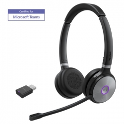 Yealink (WH62-Dual-P-Teams) Microsoft Teams DECT Stereo Wireless Portable Headset