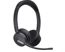 Yealink (BH70-D-Teams-C) Microsoft Certified Teams Bluetooth Wireless Headset USB C