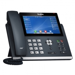 Yealink (SIP-T48U) 16 Line IP phone, 7" touch screen, Dual Gigabit Port, 2 x USB Port