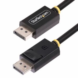 StarTech.com 3m (10ft) DisplayPort 2.1 Cable, Vesa Certified DP40 DisplayPort Cable W/UHBR10/HDR/DSC 1.2a/HDCP 2.2, 8K 60Hz, DP 2.1 Cord - DP 2.1 Cable Supports UHBR10-enabled DisplayPort Devices; DP40 (40Gbps) Delivers 8K 60Hz/4K 120Hz And Higher Refres