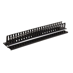4Cabling 1RU 19" Cable Management Rail | 24 Slot 002.008.0001