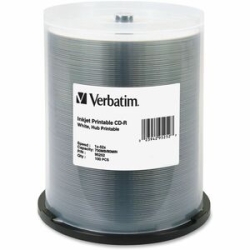 100pk Cd-R Spindle Ij Printable 95252