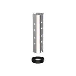 Adb-Px Pole Extension Kit - Connects Two Adp Poles - Steel - Black Adb-px