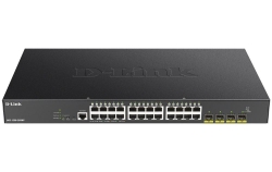 D-Link 28-Port Gbit Managed PoE Switch DGS-1250-28XMP