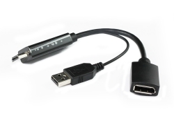 High Qualtiy Hdmi (Source , Input ) To DP (Display Port, Output, Monitor Etc ..) Converter Cable With USB Power Support 4K X 2K ACBAUSHDMIDP4K
