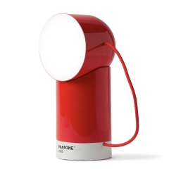 Lexon Orbe Portable Led Lamp With Moving Head Pantone - 2035 Red LD-LH88PT-R