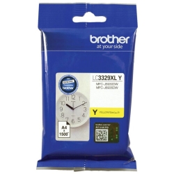 Brother LC3329XLY Yellow Ink Cartridge To Suit Mfc-J5930Dw/J6935Dw - Up To 1500 Pages LC-3329XLY