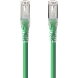 Alogic 0.5m Green 10G Shielded CAT6A Lszh Network Cable C6A-0.5-GREEN-SH