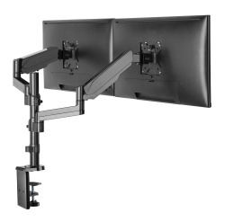 4Cabling Dual Monitor Arm Gas Spring Bracket | Max Vesa 100 X 100 012.001.1434