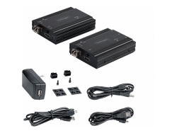 Startech HDMI Kvm Extender Over Fiber, 4K HDMI & USB Remote Kvm Switch, 2YR SV565FXHD4KU
