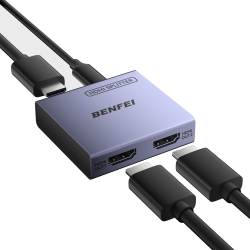 Benfei 000447GY Hdmi Splitter 1-In 2-Out 4K@60Hz ELEBEN000447GY