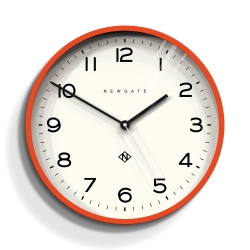Newgate Number Three Echo Clock Silicone Orange NGNUMTHR129PO