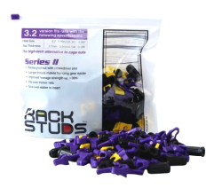 RackStuds Series Ii | 100 Pack Purple 020.010.0116