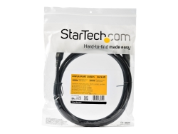 Startech.Com 3M Display 1.4 Cable, 8K 60HZ, UHD 4K 120HZ, Hdr, Vesa Certified, Black, Ltw DP14MM3M