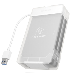 Icy Box Adapter And Enclosure For 2x 2.5" Sata HDDs/SSDs (Ib-Ac7032-U3) HDDICYAC7032U3-1