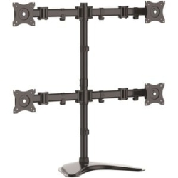 Quad Monitor Stand - Heavy Duty Steel ARMBARQUAD