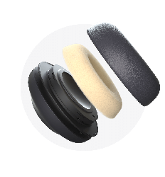 Yealink Yha Lec UH37 1 Replacement Ear Cushion For The UH37 Headset - 1 Pair Yha-lec