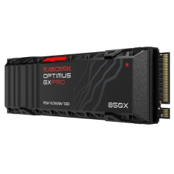 Sandisk Optimus™ Gx Pro 850X PCIe® 4.0 NVMe™ SSD With Heatsink, 2TB, Read 7,300MB/s Write 6,600MB/s, 5 Yr Warranty SDSP81200TAH-000E0