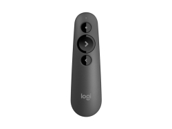 Logitech R500S Laser Presentation Remote With Dual Connectivity Bluetooth Or USB 20m Range Red Laser Pointer For PowerPoint Keynote Google Slides 910-006521