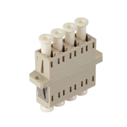 Lc-Lc OM1 Quad Coupler Multimode Ceramic 015.002.0007