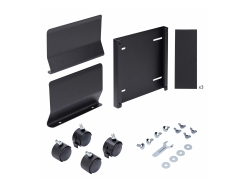 Startech Computer Tower Cart, Rolling Mobile CPU Caddy On Wheels/Casters, Max Load 46.3Lb/ CPUMOBILESTND
