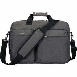 Targus Hybrid TBT94304GL Carrying Case (Backpack/Briefcase) For 38.1 Cm (15") To 40.6 Cm (16") Notebook - Grey - Taa Compliant - Shoulder Strap, Handle, Trolley Strap - 305 Mm Height X 420 Mm Width X 80 Mm Depth - 12.20 L Volume Capacity TBT94304GL