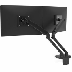Mxv Desk Mount Dual LCD Monitor Arm (Matte Black) 45-496-224