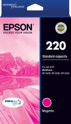 220 Std Capacity DURABrite Ultra Magenta Ink(Epson WorkForce Wf-2630, Wf-2650, Wf-2660) C13T293392