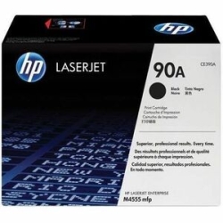 HP 90A Black Original LaserJet Toner Cartridge CE390A