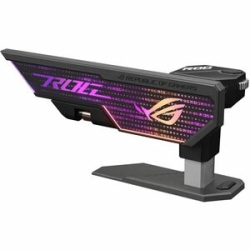 Rog Herculx Graphics Card Holder, Supports Nvidia GeForce RTX 40 Series, Compatible With Aura Sync, Support Height Of 7.2-12.8cm, Solid Vertical And Upright Brace Design ROG Herculx Graphics Card Holder
