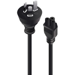 Alogic 0.5M Aus 3 Pin Mains Plug To Iec C5 Male To Female MF-AUS3PC5-0.5