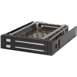 2 Drive 2.5in Trayless Sata Mobile Rack HSB220SAT25B