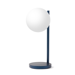 Lexon Bubble Desk Lamp With Built-In Wireless Charger - Blue LD-LH70DB