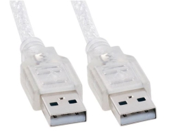 Astrotek 2m USB 2.0 Cable - Type A To Type A Male To Male High Speed Data Transfer For Printer Scanner Cameras Webcam Keyboard Mouse Joystick AT-USB2-AMAM-2M